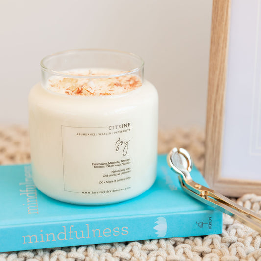 Laced with Kindness - Joy Candle