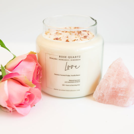 Laced with Kindness - Love Candle