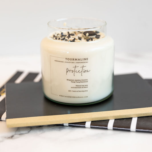 Laced with Kindness - Protection Candle