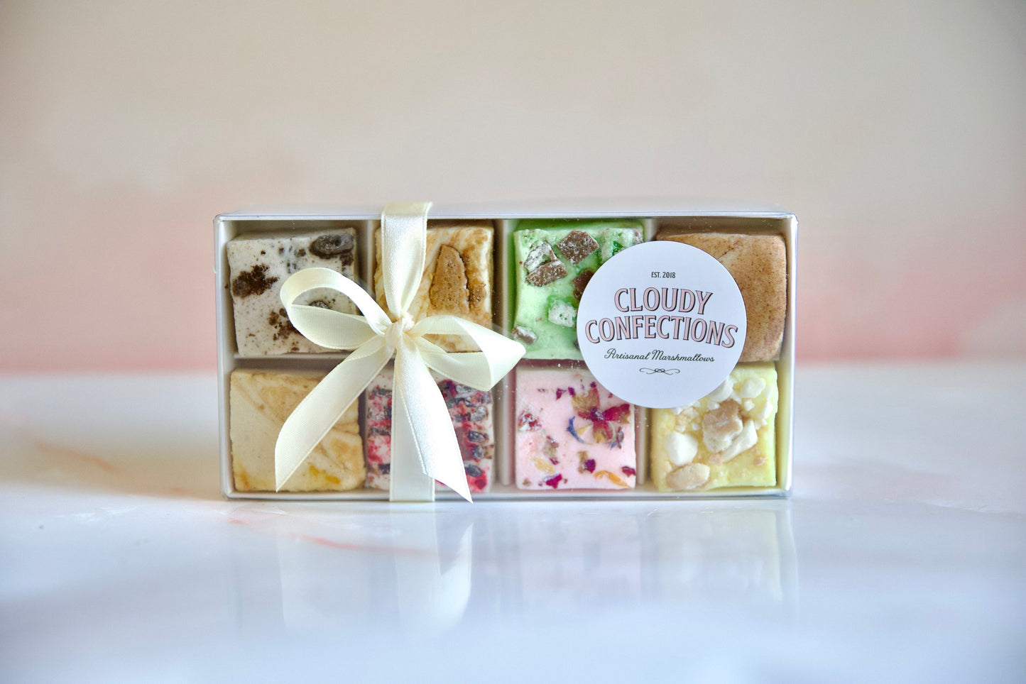 Cloudy Confections - Signature Mixed Box of 8 Marshmallows