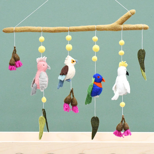 Tara Treasures - Australian Birds Mobile Hanging