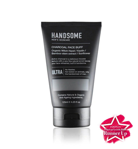 Handsome Men’s Skincare - Charcoal Face Buff