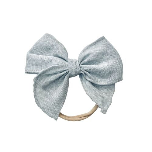 Mini & Me - Fable Bow Headband ‘Sky’