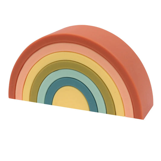 OB - Silicone Rainbow Stacker ‘Cherry’