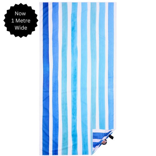 Somerside - Bondi Blue Sand Resistant Towel Tall