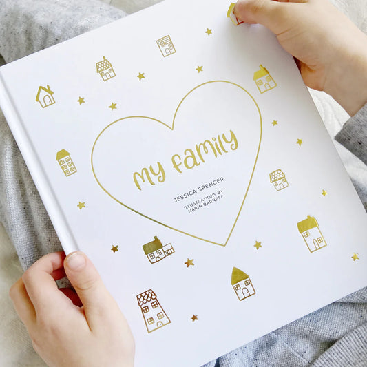 Adored Illustrations - My Family Hardcover Book