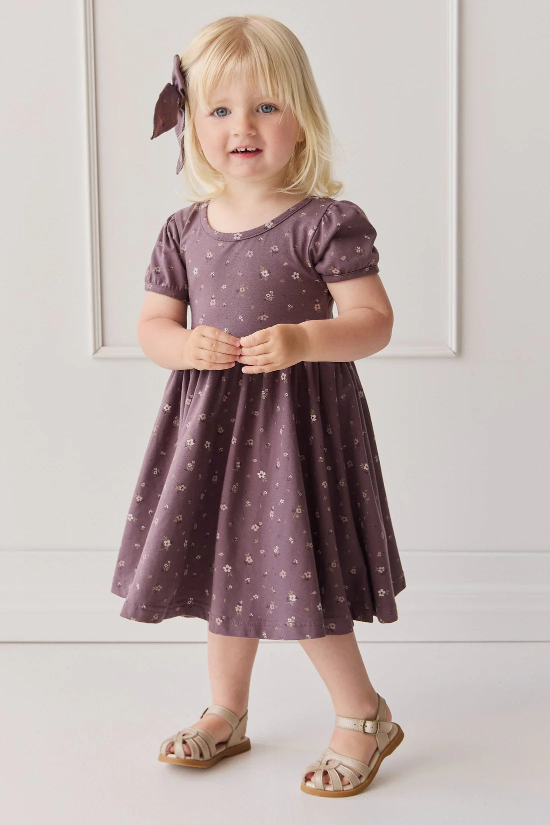 Jamie Kay - Oragnic Cotton Meadow Dress Goldie Huckleberry Large