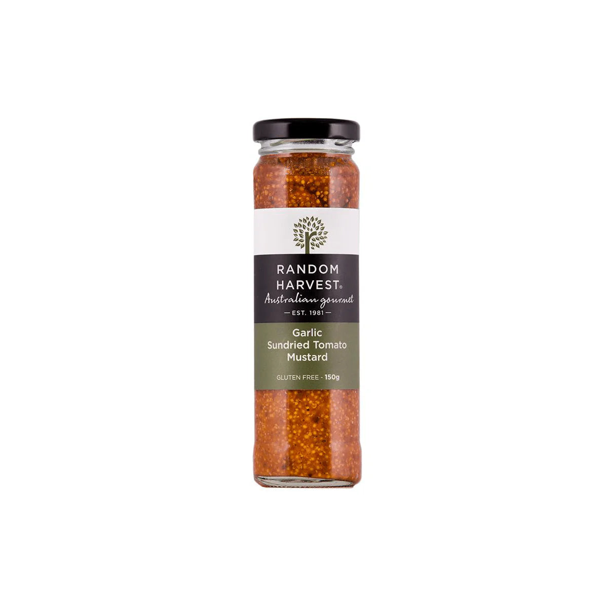 Random Harvest - Garlic Sundried Tomato Mustard 150g