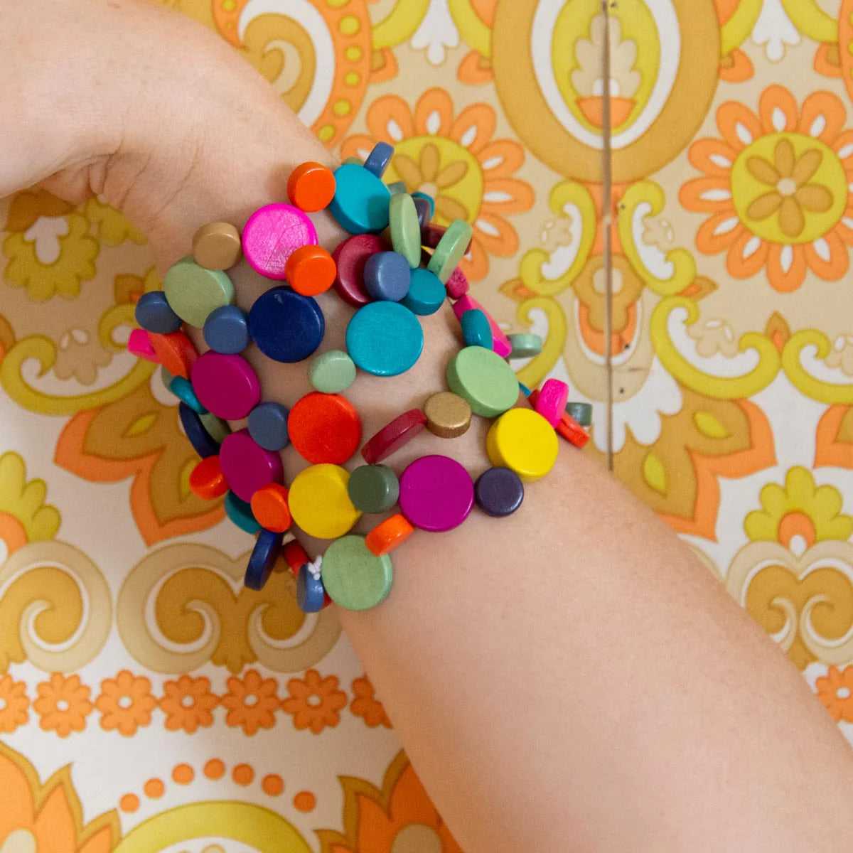 Ruby Olive - Smartie Wood Bracelets